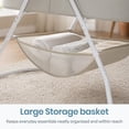 thumbnail image 6 of Dream On Me Karley Bassinet, Cool Gray, 6 of 9