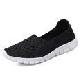 thumbnail image 3 of XIHAHA-zapatos planos con banda elástica para mujer, mocasines de rejilla con suela suave, cómodos, a la moda, 3 of 5