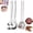 2set, variant on Meatball Maker Spoon, Meatball Making Spoon, Stainless Steel Meatball Spoon with Long Handle, Meatball Shaper Tool for Homemade Meatballs, Kitchen Cooking Gadget,1set