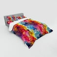 thumbnail image 2 of Ambesonne Colorful Bedding Set 4 Pcs, Seamless Abstract Art, Queen, Multicolor, 2 of 2
