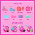 thumbnail image 3 of Barbie Train Case Makeup Set Toys for Girls Washable Makeup for Kids Pretend Play Makeup, 3 of 8