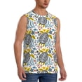 thumbnail image 2 of Fotbe Sea Turtle Men's Camiseta sin Mangas Estampada para Hombres, Playera Casual para Gimnasio, Entrenamiento, Playa-Large, 2 of 7