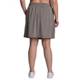 thumbnail image 3 of RBX Active Women's Plus Size Woven Paneled Flared Golf Skort, 3 of 5