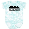 thumbnail image 3 of Inktastic Philadelphia Pennsylvania City Skyline Boys or Girls Baby Bodysuit, 3 of 5