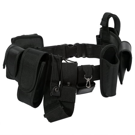 Yosoo Police Security Guard Modular Enforcement Equipment Duty Belt Tactical Nylon US,Duty Belt, Tactical Nylon (Best Nylon Police Duty Belt)