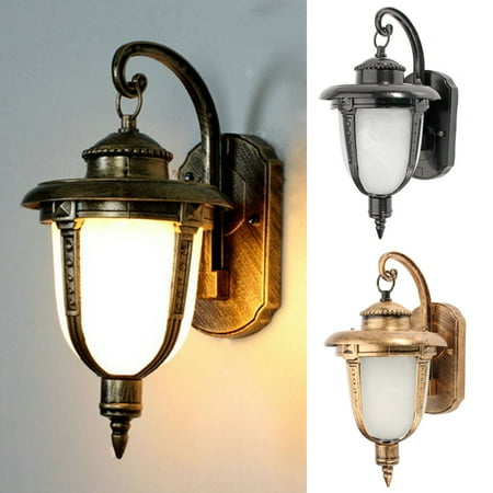 - Wall Mount LED Light Lamp Outdoor Garden Exterior Porch Patio Waterproof Lantern