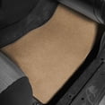 thumbnail image 3 of FH Group, 4pcs Floor Carpet Mats for Auto Car SUV Van Universal Fitment Beige, 3 of 5