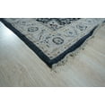 thumbnail image 5 of EORC Beige Hand Knotted Wool Traditional Heriz Weave  Rug, 6' x 9', 5 of 11