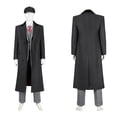 thumbnail image 4 of Disfraz de cosplay de Tommy Shelby, gabardina larga informal para hombre, conjunto completo, atuendo para fiesta de carnaval y Halloween, 4 of 4