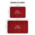 thumbnail image 4 of Mainstays Red Performance Foam 17"x 24" Bath Rug, 4 of 8