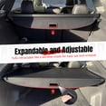 thumbnail image 5 of Ikon Motorsports Retractable Cargo Cover Rear Trunk Privacy Security Shield Luggage Shade For 2020-2026 Volkswagen Atlas Cross Sport Leather 3CM061167, 5 of 8