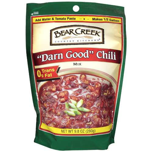 (2 Pack) Bear Creek Country Kitchens &quot;Darn Good&quot; Chili Mix, 9.8 OZ