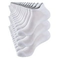 thumbnail image 2 of FLYRUN 30-Pair Lightweight Ankle Socks for Men, Breathable and Thin, 2 of 3