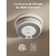 X-Sense Smoke and Carbon Monoxide Detector Combo, 10-Year Battery, Standalone Alarm, Certified to Latest UL Standards, 3 PACK, SC06