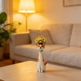thumbnail image 4 of Corgi Dog Resin Flower Vase,Cute Animal Shaped Vase for Home Decor,Hand-Painted Resin Dog Statue Planter,Multi-Purpose Storage Ornament for Living Room,Garden,Balcony,Gift for Dog Lovers, 4 of 6
