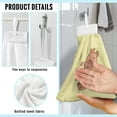 thumbnail image 6 of ZIATUBLE Capybara Kitchen Towel Hangs Fast Drying Bathroom Hand Bath Towel 2 Pieces Set with Hanging Loop Hanging Dual-Purpose Hand Towel Easy to Clean Dish Towels for Kitchen Drying, 6 of 7