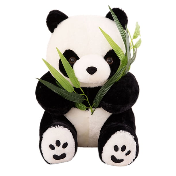 Lovely Panda Dolls Decoración ornamentada Panda Peluche de juguete para niño niña (Sit 9cm) Ehuebsd libre de BPA