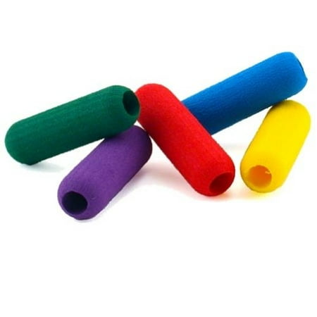 The Pencil Grip The Classics Soft Foam Pencil Grips, Ergonomic Writing Aid For Lefties And Righties, 1.5 Inch Long, Assorted Colors, 200 Count - TPG-164