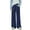 Blue1, variant on Girls' Tencel Wide-Leg Jeans, Soft Long Pants, and Straight Pants for Middle and Large Children Aged 5-16 Bu1 120