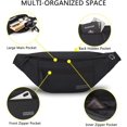 thumbnail image 3 of Riñonera impermeable para deportes de ocio, riñonera para fitness, riñonera para teléfono móvil, bolsa diagonal para correr, bolsa de pecho, regalos para disfrutar de deportes, festivales,, 3 of 5