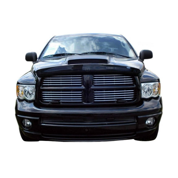 Auto Ventshade [AVS] Bugflector II / Hood Shield | Fits 2002-2005 Dodge Ram 1500, 2003-2005 Ram 2500 & 3500, 1 pc. | Dark Smoke-25352