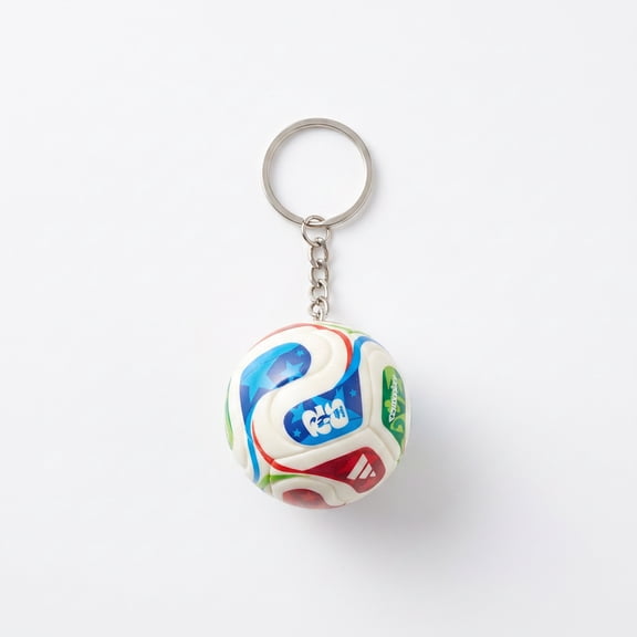 RUNDRAW Mini Soccer Ball Keychain 3D Football Key Ring for Sports Fans Bag Pendant Gift