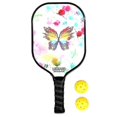 thumbnail image 4 of Raquettes en Fibre de Carbone, Pickleball Paddle Tennis Sports Ball, 4 of 4