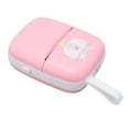 thumbnail image 2 of Mini impresora, impresora portátil multipropósito rosa, mini HD WiFi Teléfono móvil Foto Título Nota Error Pregunta Impresora térmica, 2 of 5