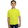thumbnail image 1 of BlueGeneration Youth Solid Wicking T - Optic Yellow Extra Small Solid, 1 of 1