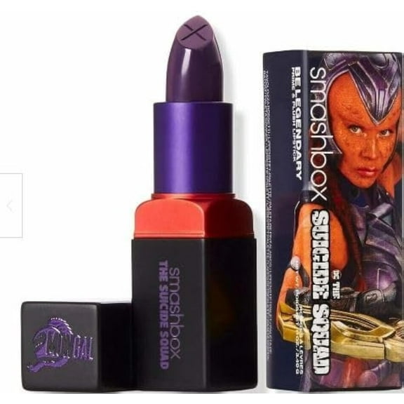Smashbox Be Legendary Prime  and  Plush Lipstick - Mongal.(matte purple)