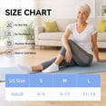 thumbnail image 4 of Grip Socks for Women, PUTUO Cotton Non Slip Yoga Sock, Breathable Seamless Gripper Socks for Athletic Pilates Ballet Workout Hospital, 5 Pairs, 4 of 5