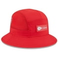 thumbnail image 3 of Men's New Era Red Kansas City Chiefs 2025 Sideline  Bucket Hat, 3 of 5