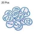 thumbnail image 3 of Number Digital Patch Number Embroidery Blue Number Cloth Paste Number DIY 20 Pack, 3 of 6
