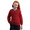 Red, variant on Cardigan Sweater for Kids 100% Premium Soft Merino Wool Cable Knitted Made in Ireland