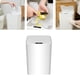 thumbnail image 2 of Toystoory El bote de basura blanco fácil de usar sin contacto para el baño elimina los desechos con facilidad, el bote de basura automático Suministros de limpieza para el hogar Inducción pura blanca, 2 of 6