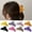 Black BK, variant on Korean Style Solid Color Hair Claw Women Hollow Out Frosted Hair Clip Vintage Hairpin Crab Hair Clip Hair Accessories Home Supply Purple Plastic Clearance Sales