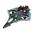 thumbnail image 1 of Avión RC para niños, juguete de avión fácil de controlar, planeador de combate RC para aficionados al patio. azul, 1 of 8
