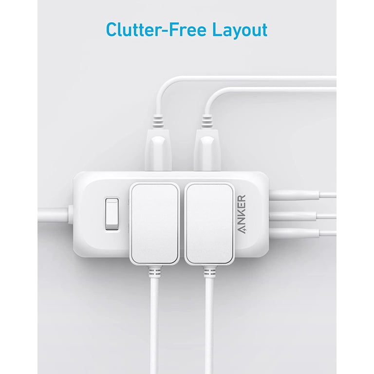 Anker Power Brick Anker 521 Power Strip With 30W USB-C | 3 Outlets, 2 USB  Ports, 5ft Cord - High-Speed Charging Station For Desk, Home & Office  Ladegert Test