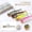 Multicolor, variant on Aximioll T-Tail Swimbait Fishing Lures, Orange Bionic Lead Soft Minnow Baits With Single Hook, PVC Sinking Paddle Tail Lures For Freshwater Saltwater Fishing, Fishing Gift for Anglers