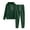 Green, variant on Women Jogger Outfit Matching Sweat Suits Long Sleeve Hooded Sweatshirt and Sweatpants 2 Piece Lounge Sets Tracksuit