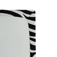 thumbnail image 3 of Ambesonne Savannah Fitted Sheet, Zebras Eyes and Face Art, Full Size, Charcoal Grey and White, 3 of 3