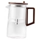 thumbnail image 3 of Tetera de vidrio Tetera de té floreciente Infusor de té suelto extraíble Taza de vidrio Padre 750 ml, 3 of 9