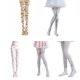 thumbnail image 4 of Guardurnaity Medias estampadas de colores vibrantes y divertidas para mujeres con estilo Medias estampadas de colores vibrantes para mujeres Medias cinco, 4 of 6