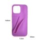 thumbnail image 5 of Case Gloss Lip para 16 Lipstick Soft Silicone Cover (Rose) Rojo, 5 of 5