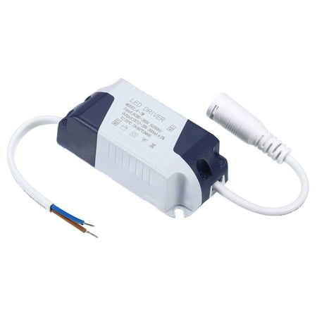 

Uxcell 4-7W 300mA LED Driver AC 85-265V Output 12-28V DC Female Connector Transformer 4Pcs