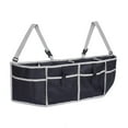 thumbnail image 2 of Organizador de maletero colgante para asiento trasero de coche, multiusos con bolsillos de malla, accesorios de viaje resistentes a arañazos, ahorro, 2 of 8