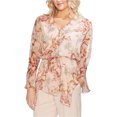 thumbnail image 1 of Blusa para Mujer Vince Camuto Peplum Rosa Extragrande, 1 of 1