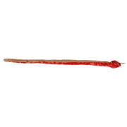 Aurora - X-Large Red Snake - 50 Red Corn - Playful Stuffed Animal
