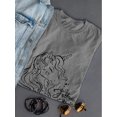 thumbnail image 3 of Unicorn Drawing Design Shaped T-Shirt Women -Image by Shutterstock, Female XX-Large, 3 of 4