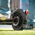 thumbnail image 3 of GOTRAX GMAX Ultra Electric Scooter for Adults, 10" Pneumatic Tire, Max 45 mile & 20 mph by 500W Motor, Folding Electric Scooter for Commute, 3 of 7